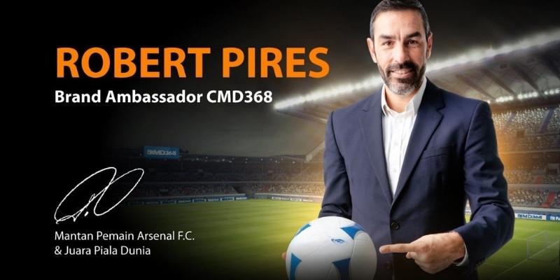 CMD368 và đại sứ Robert Pires 