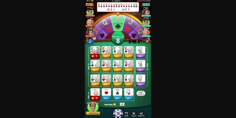 Một vài phiên bản Roulette 3D hot tại 98win